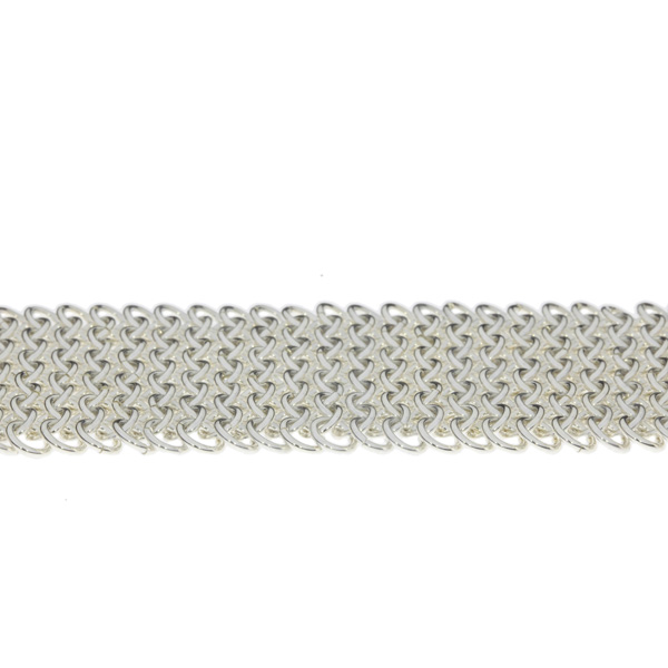 Bilde av Flat brynje armbnd - ekstra bredt