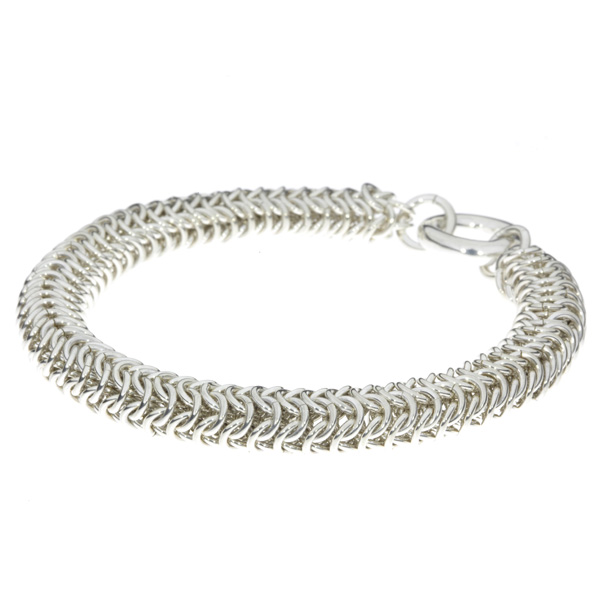 Bilde av Rund brynje armbånd