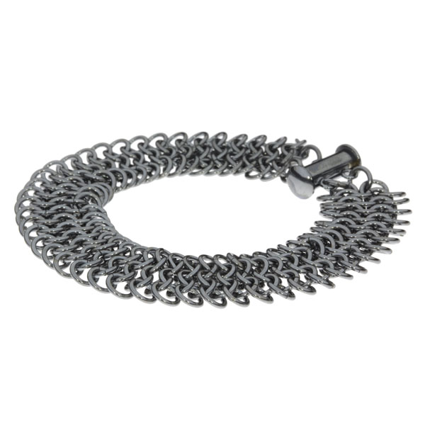 Bilde av Flat brynje armbnd - smalt